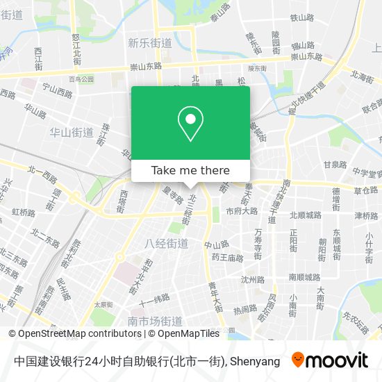 中国建设银行24小时自助银行(北市一街) map