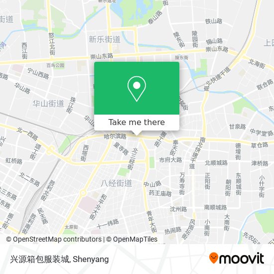兴源箱包服装城 map