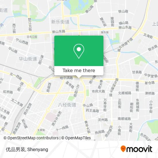 优品男装 map