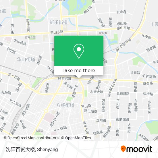 沈阳百货大楼 map