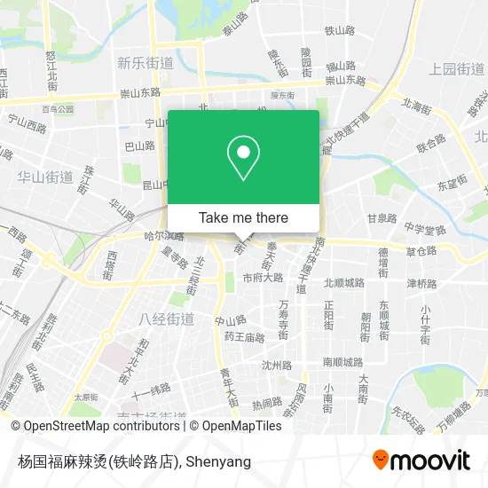 杨国福麻辣烫(铁岭路店) map