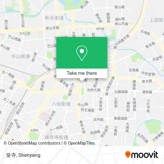 皇寺 map