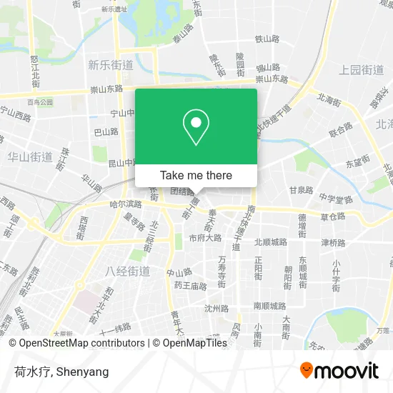荷水疗 map
