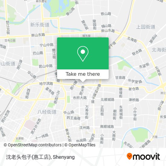 沈老头包子(惠工店) map