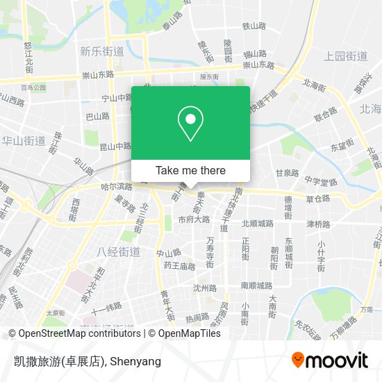 凯撒旅游(卓展店) map
