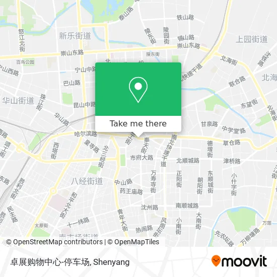 卓展购物中心-停车场 map