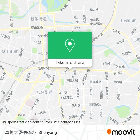 卓越大厦-停车场 map