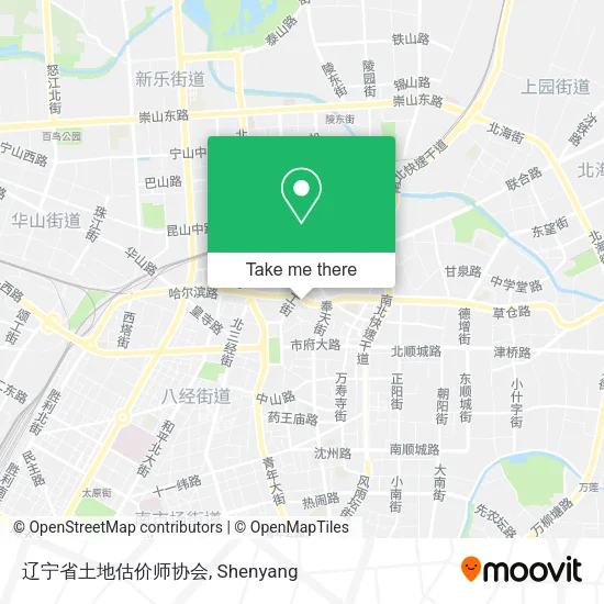 辽宁省土地估价师协会 map