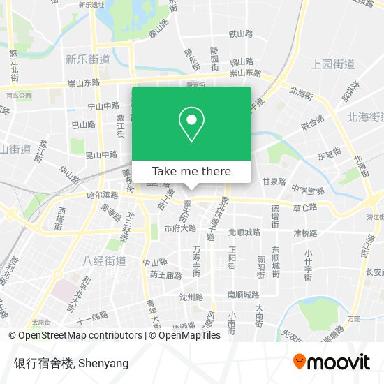 银行宿舍楼 map