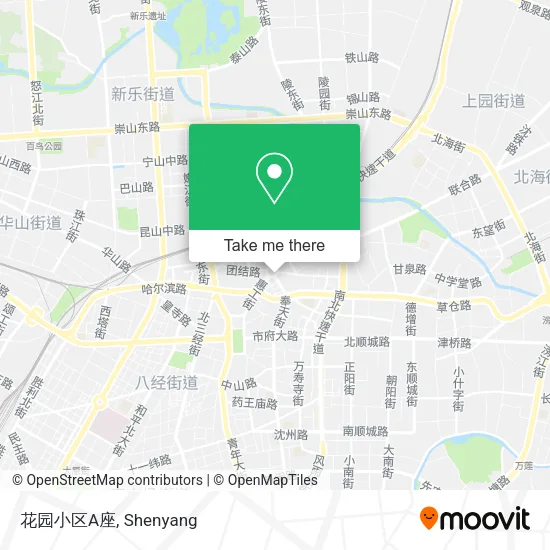 花园小区A座 map