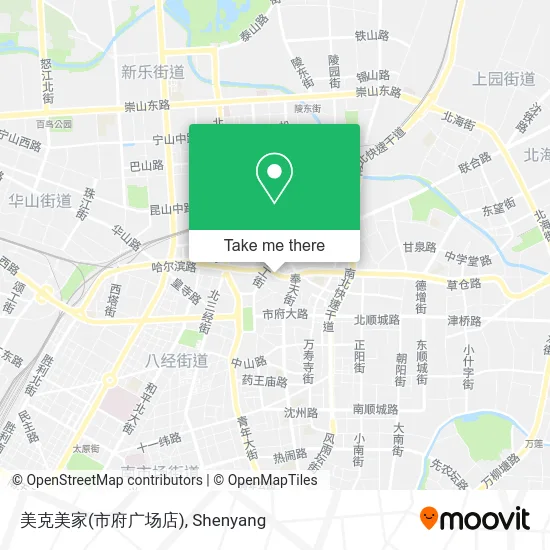 美克美家(市府广场店) map