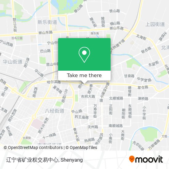 辽宁省矿业权交易中心 map