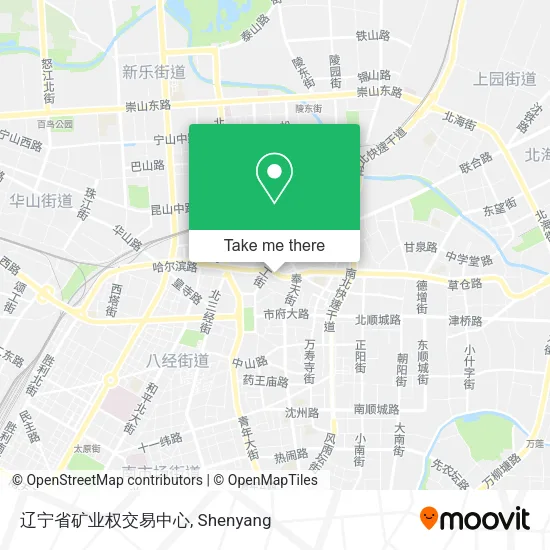 辽宁省矿业权交易中心 map