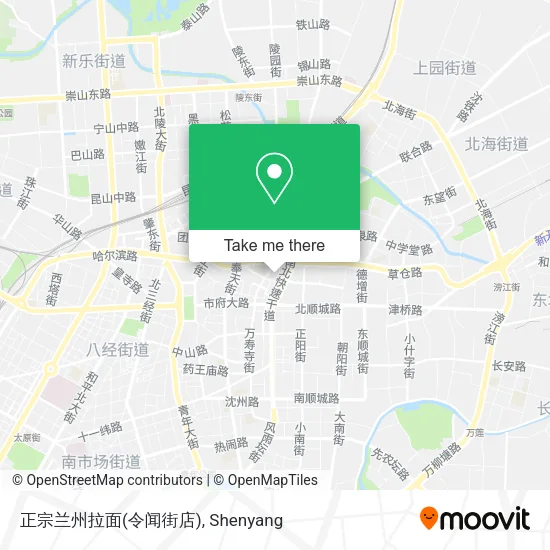 正宗兰州拉面(令闻街店) map