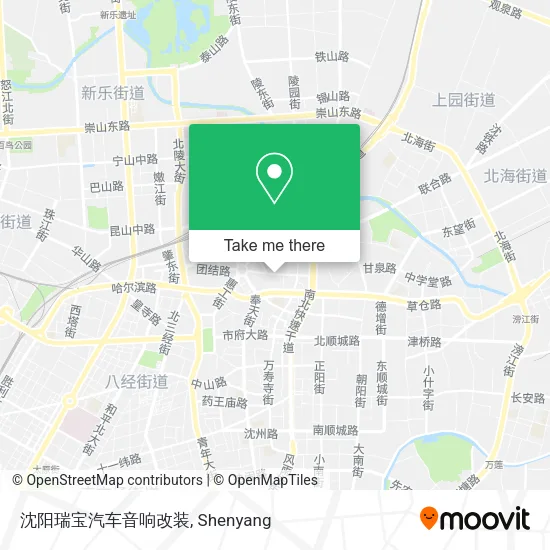 沈阳瑞宝汽车音响改装 map