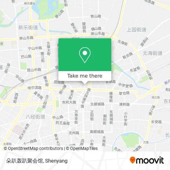 朵趴轰趴聚会馆 map