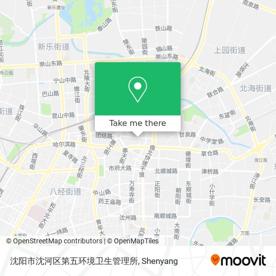 沈阳市沈河区第五环境卫生管理所 map