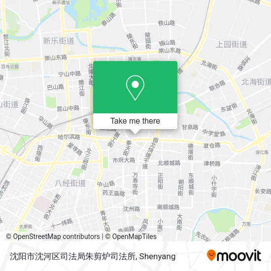 沈阳市沈河区司法局朱剪炉司法所 map