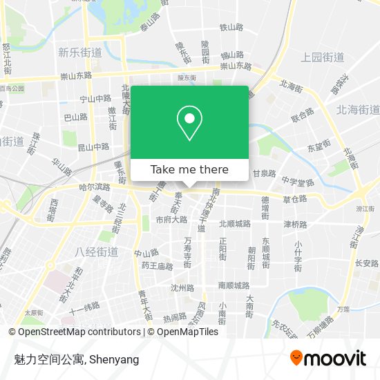 魅力空间公寓 map
