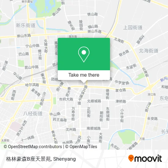 格林豪森B座天景苑 map