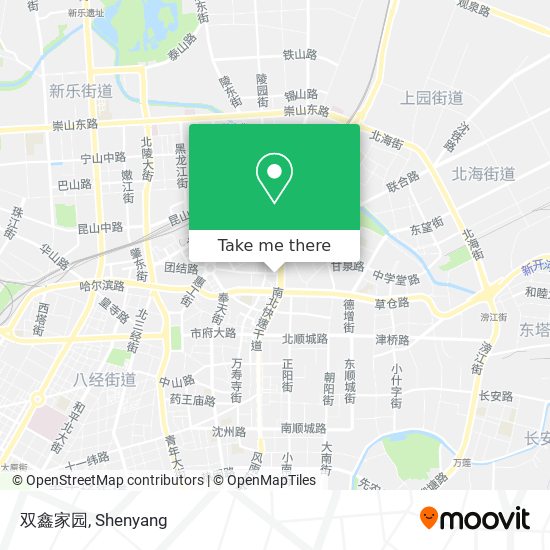 双鑫家园 map