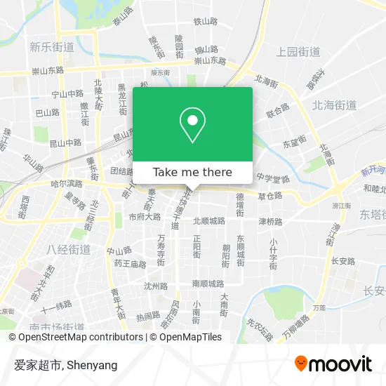 爱家超市 map