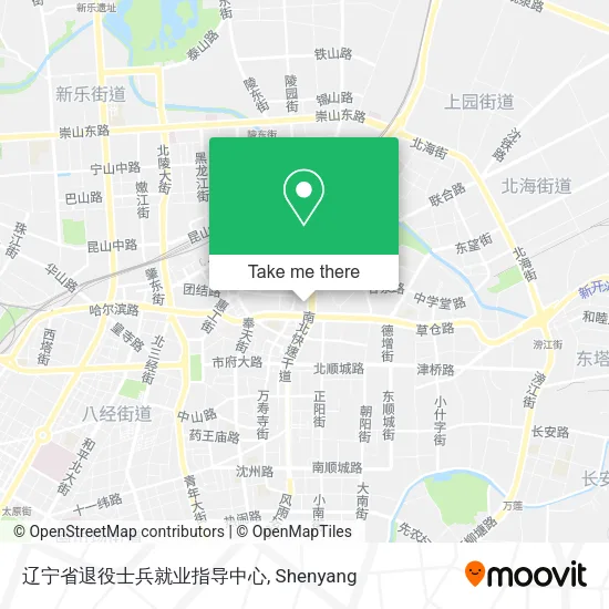 辽宁省退役士兵就业指导中心 map