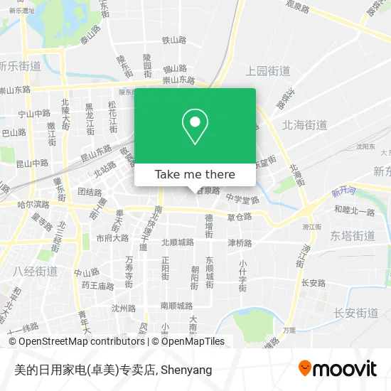 美的日用家电(卓美)专卖店 map
