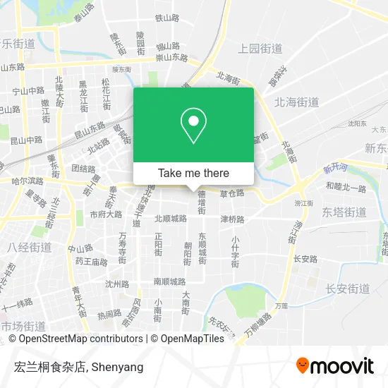 宏兰桐食杂店 map