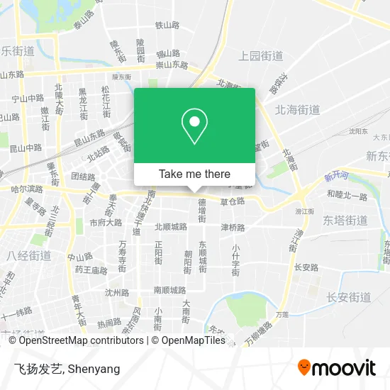 飞扬发艺 map