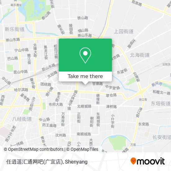 任逍遥汇通网吧(广宜店) map