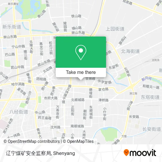 辽宁煤矿安全监察局 map