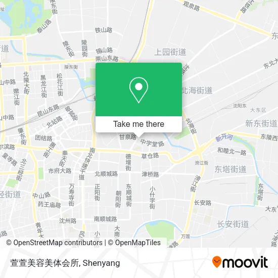 萱萱美容美体会所 map