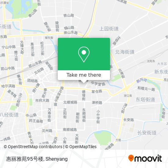 惠丽雅苑95号楼 map