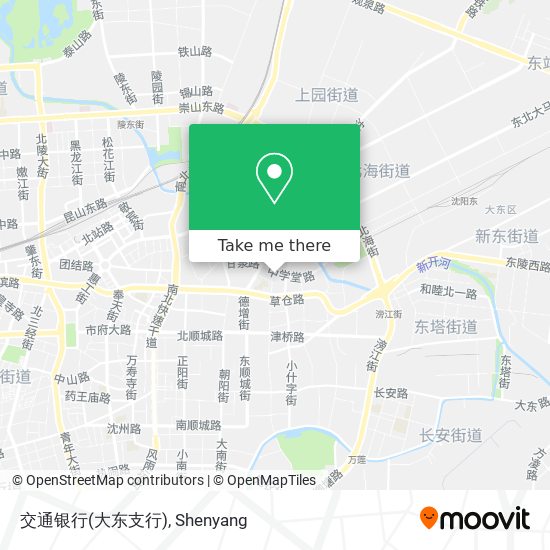 交通银行(大东支行) map