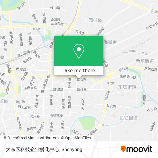 大东区科技企业孵化中心 map