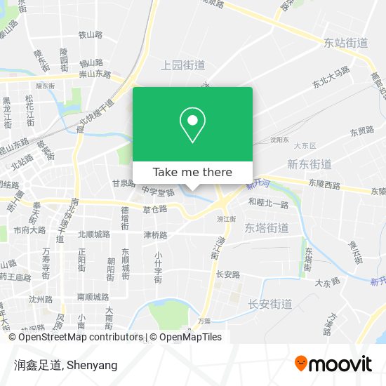 润鑫足道 map