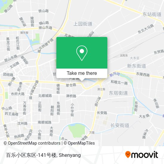 百乐小区东区-141号楼 map