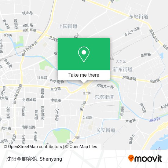 沈阳金鹏宾馆 map