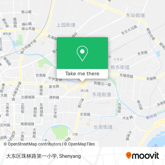 大东区珠林路第一小学 map