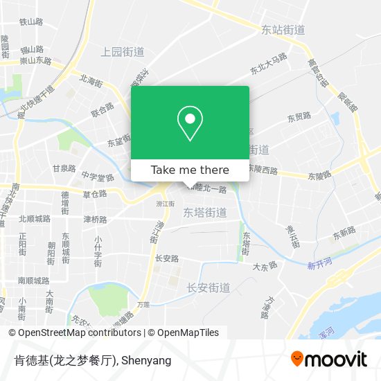 肯德基(龙之梦餐厅) map