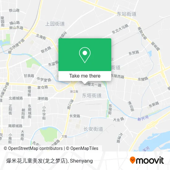 爆米花儿童美发(龙之梦店) map