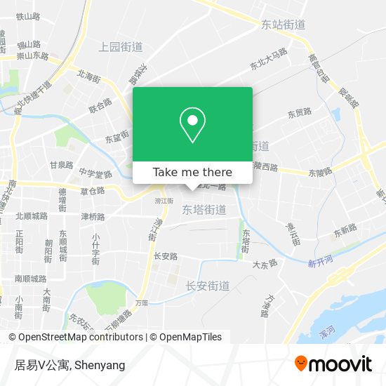 居易V公寓 map