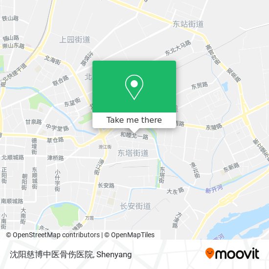 沈阳慈博中医骨伤医院 map