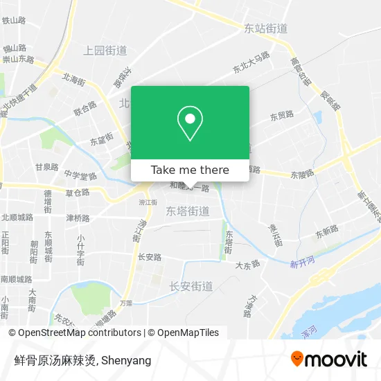 鲜骨原汤麻辣烫 map