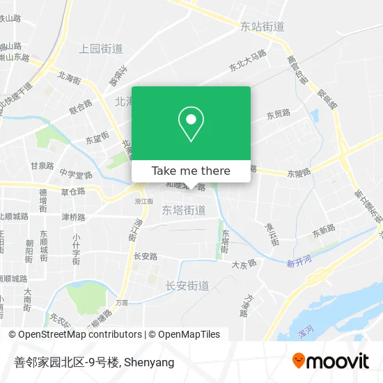 善邻家园北区-9号楼 map