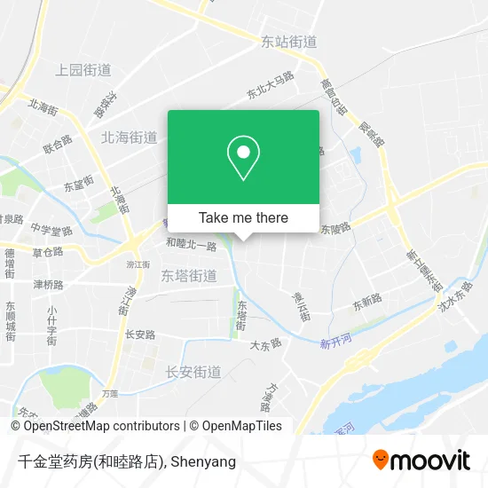 千金堂药房(和睦路店) map