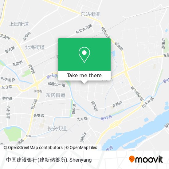 中国建设银行(建新储蓄所) map