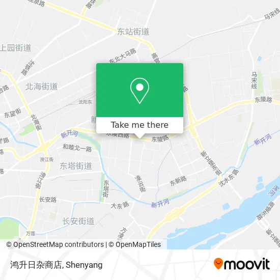 鸿升日杂商店 map