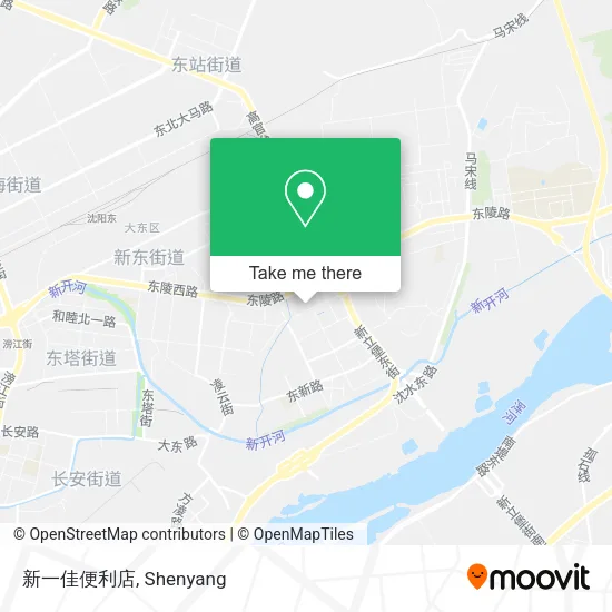 新一佳便利店 map